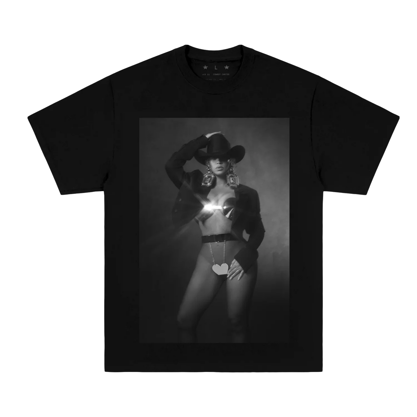 COWBOY CARTER BLACK TEE