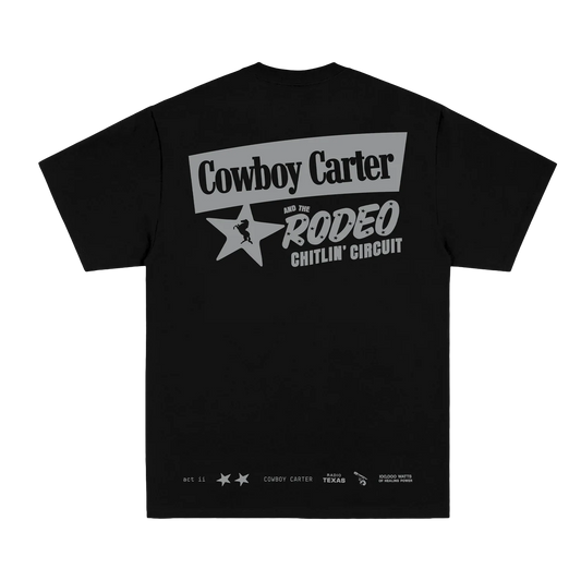 COWBOY CARTER BLACK TEE