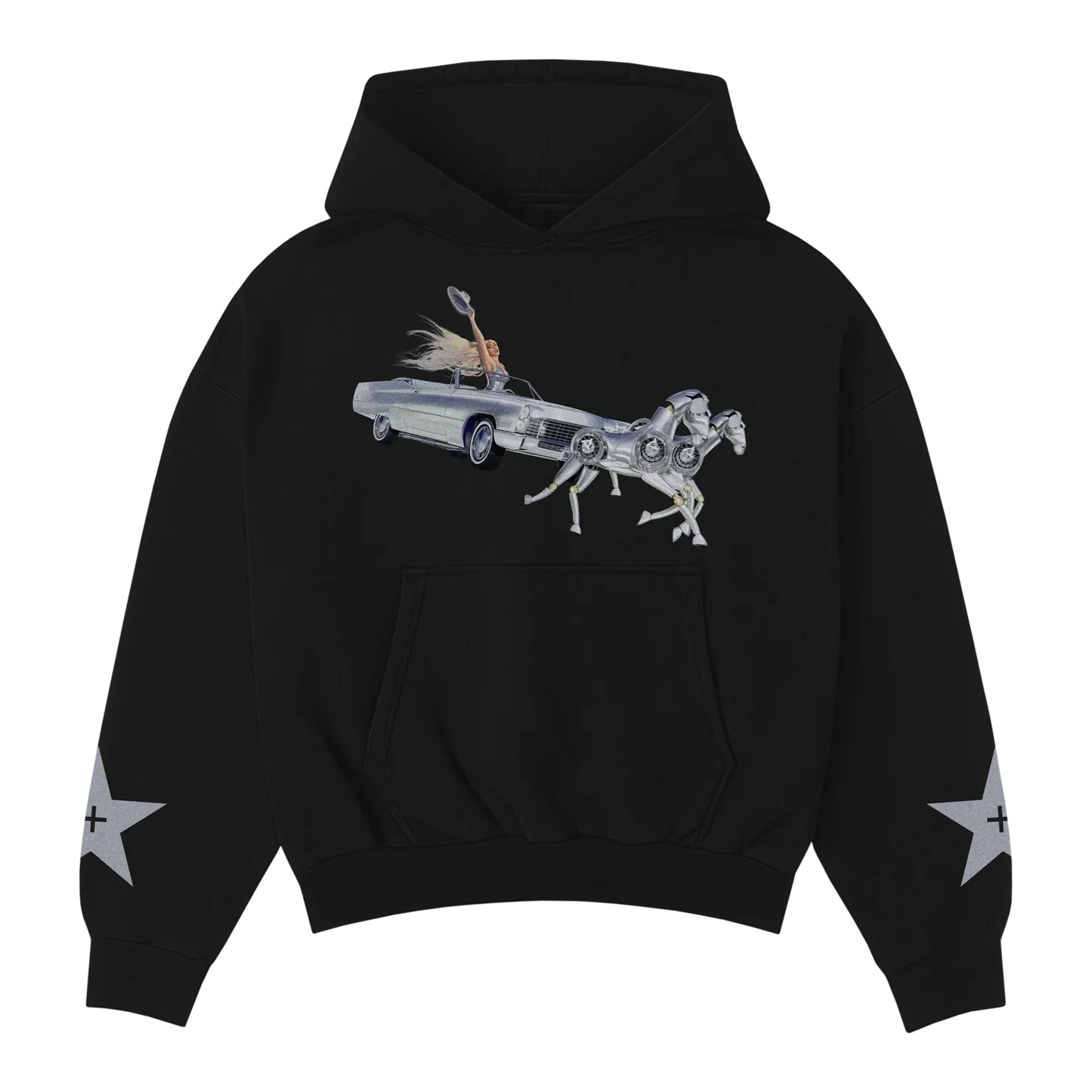 SILVER SLEIGH HOODIE