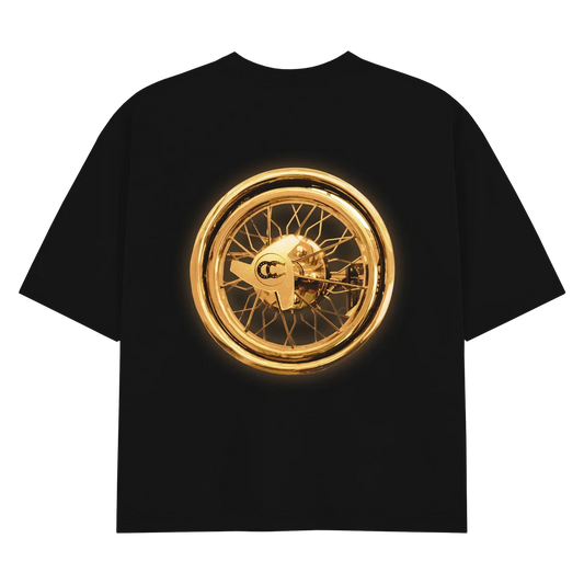 GOLD REINDEER TEE