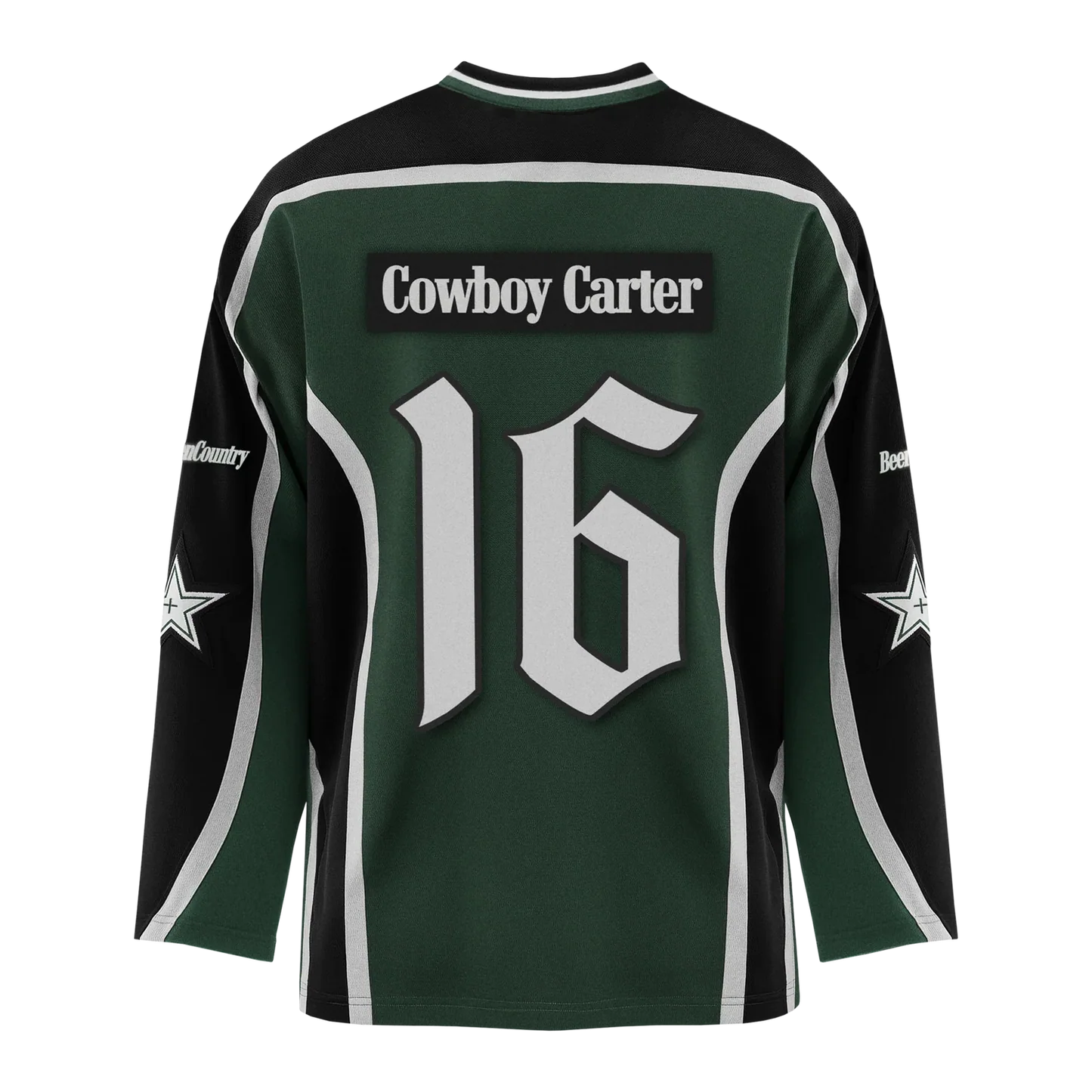 COWBOY CARTER HOCKEY JERSEY - GREEN