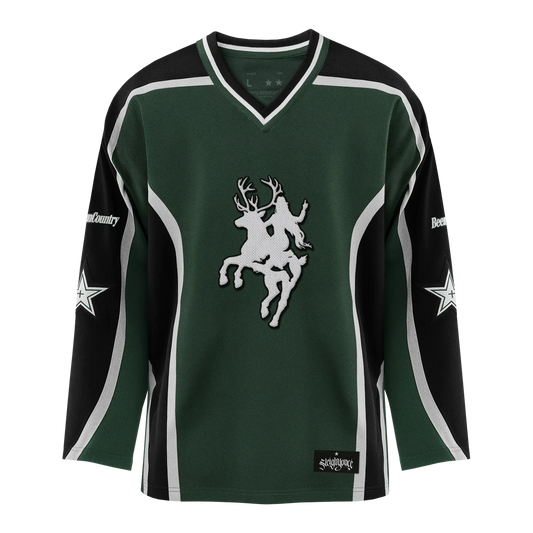 COWBOY CARTER HOCKEY JERSEY - GREEN