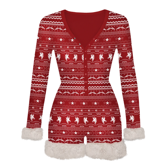 BEEN COUNTRY FUR ROMPER PJ